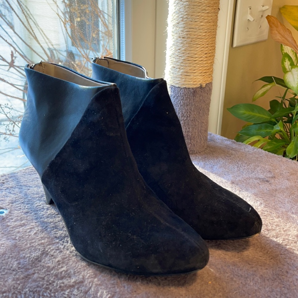 INC black booties